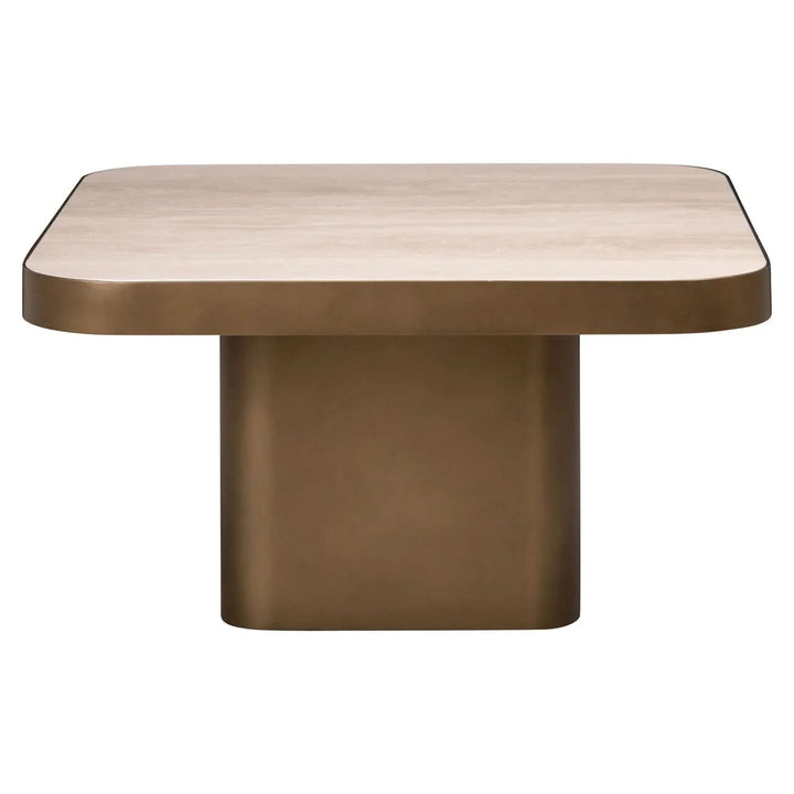 Richmond Interiors Claridge Small Coffee Table in Beige