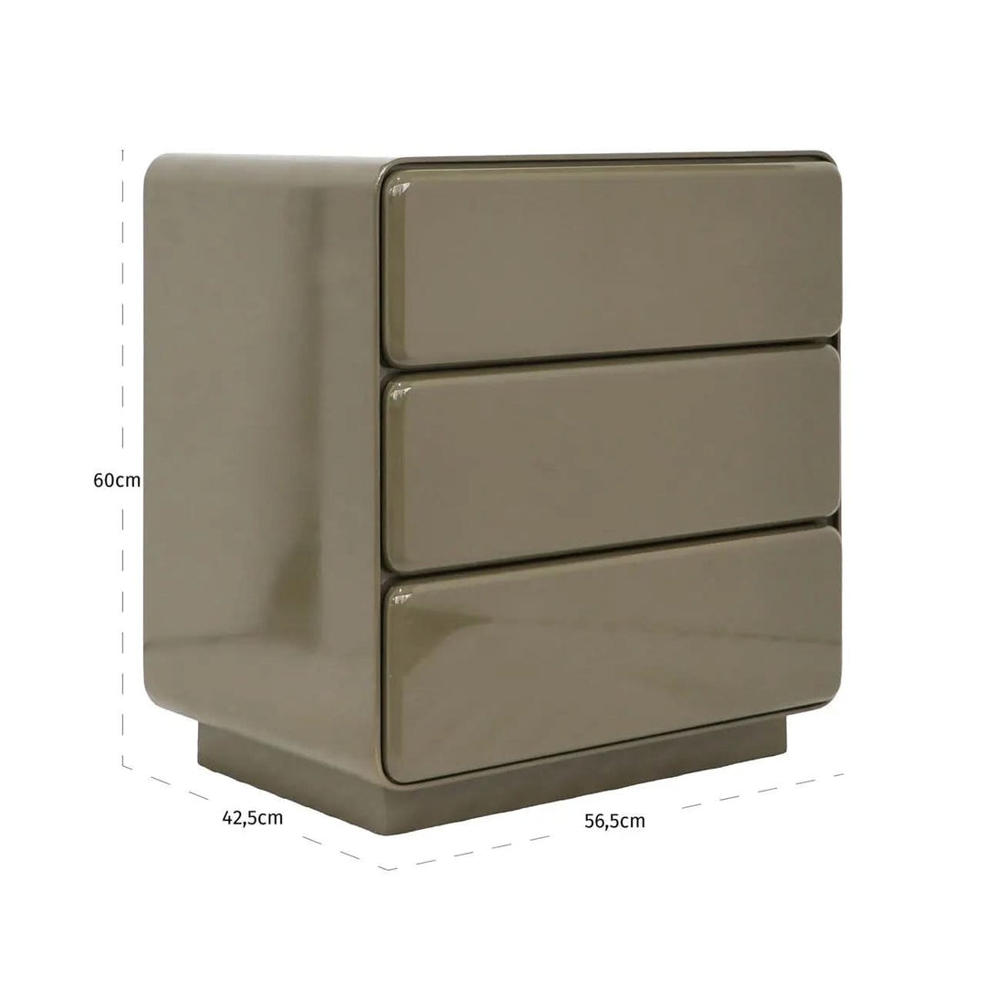 Richmond Interiors Demy Clay Green Nightstand