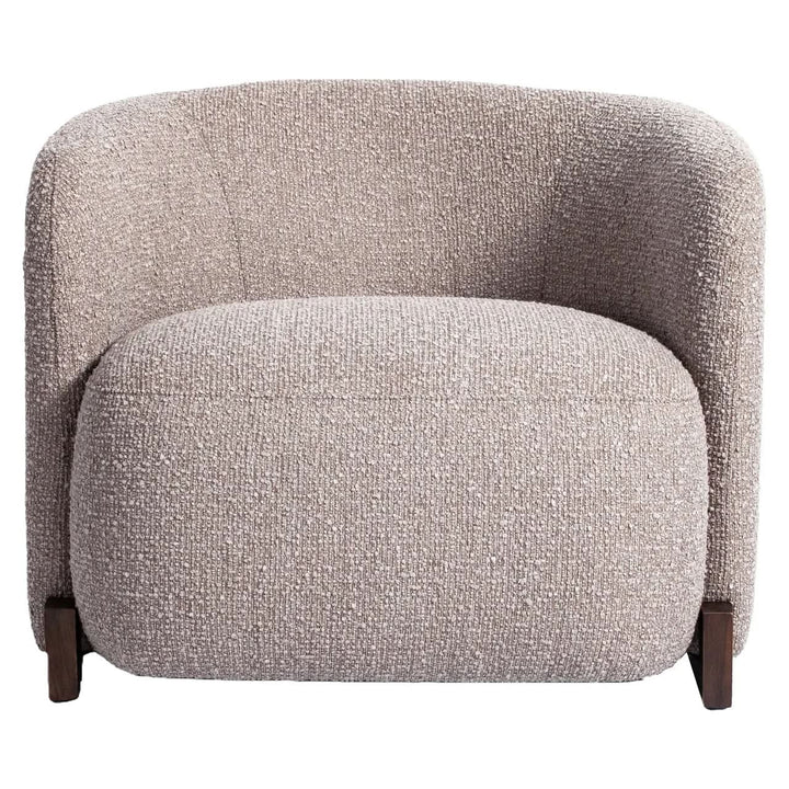 Richmond Interiors Hannah Mocca Chunky Lounge Chair