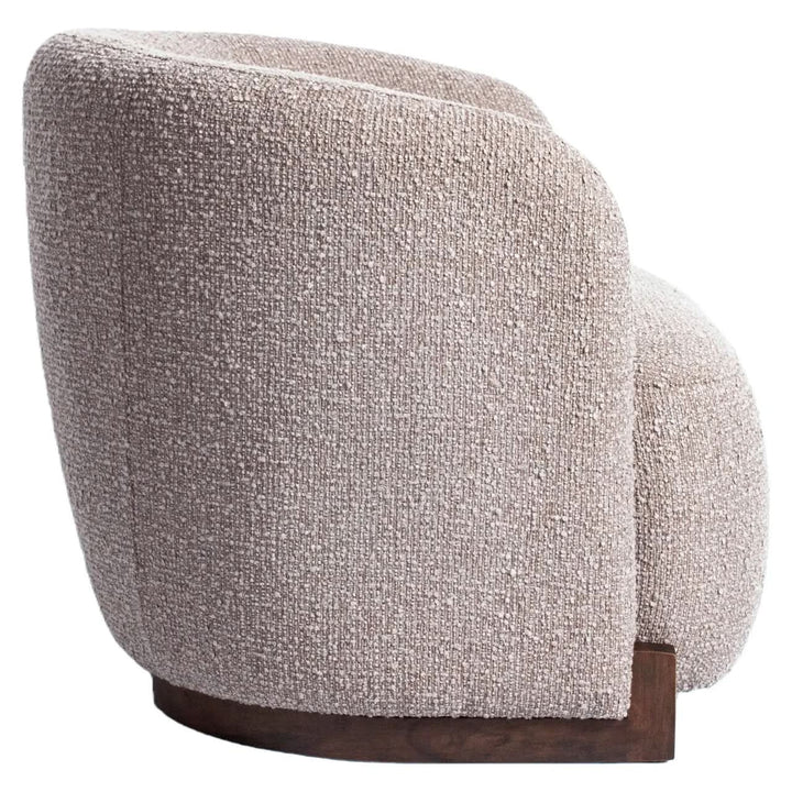 Richmond Interiors Hannah Mocca Chunky Lounge Chair