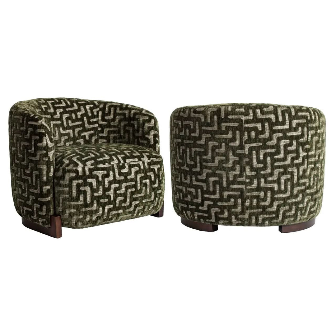 Richmond Interiors Hannah Moss Labyrinth Lounge Chair