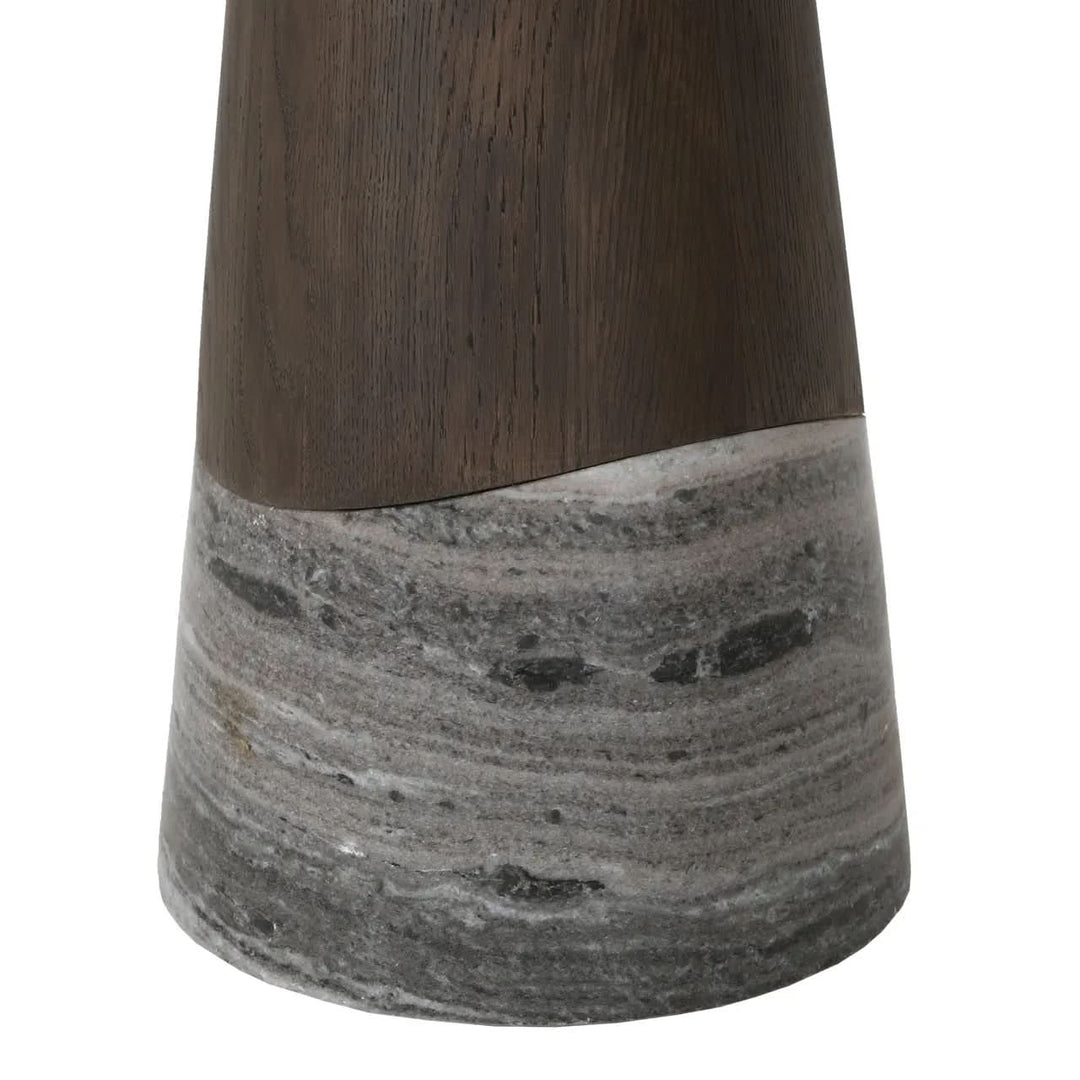 Richmond Interiors Harper Smoked Charchoal Dining Table