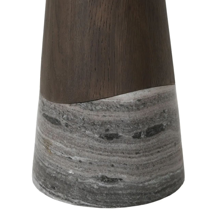 Richmond Interiors Harper Smoked Charchoal Dining Table