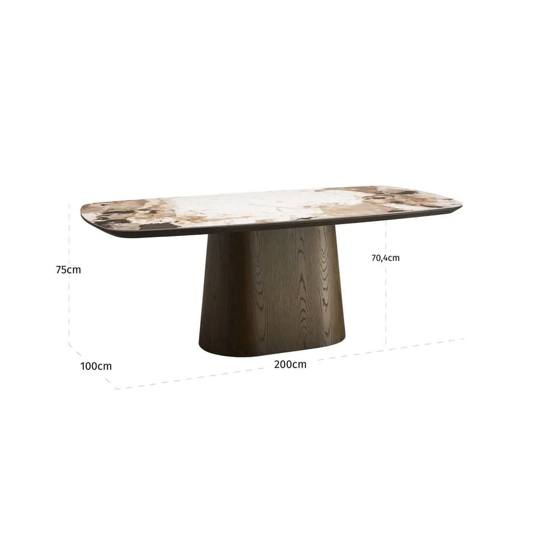 Richmond Interiors Langford Brown 200 Dining Table