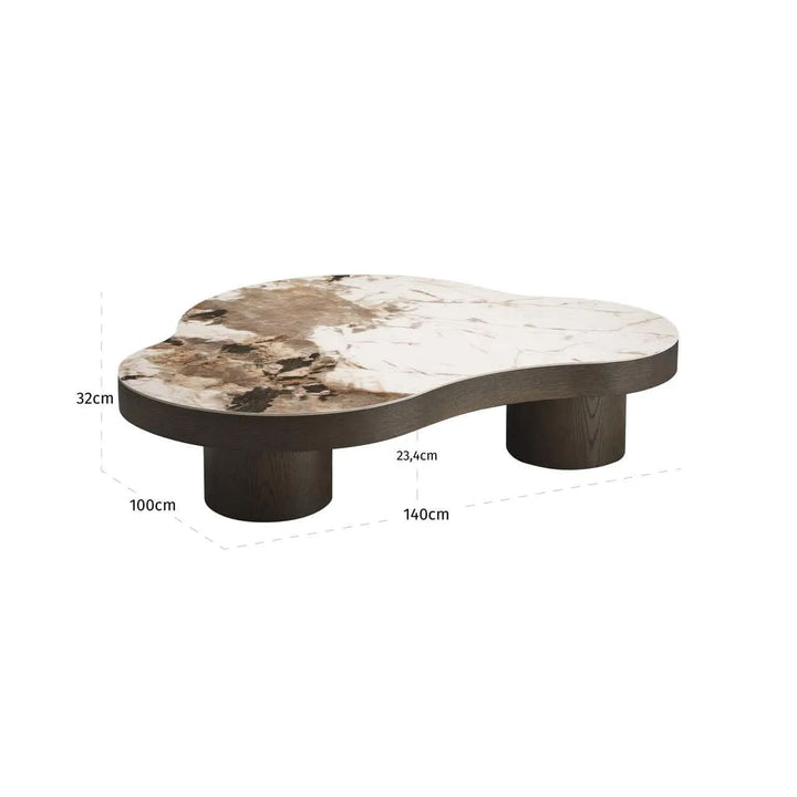 Richmond Interiors Langford Brown Coffee Table
