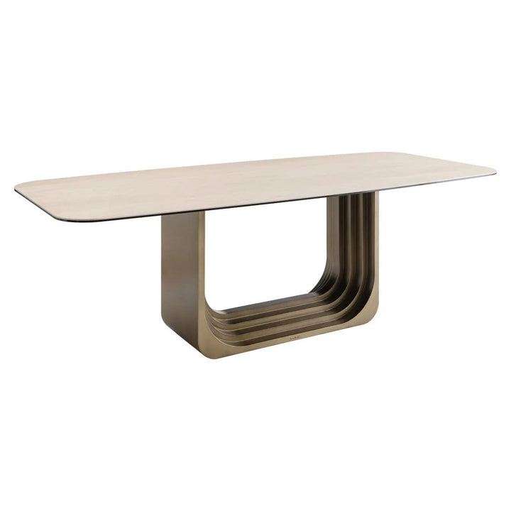 Richmond Interiors Maxfield Beige 200 Dining Table
