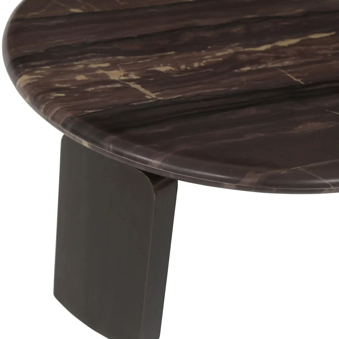 Richmond Interiors Menton Burgundy Coffee Table (Set of 2)