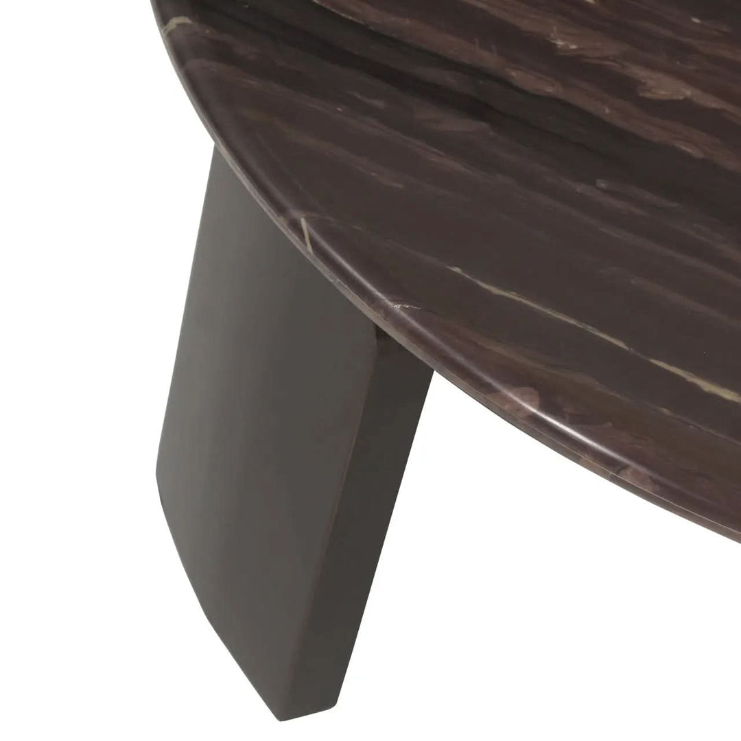 Richmond Interiors Menton Burgundy Coffee Table (Set of 2)