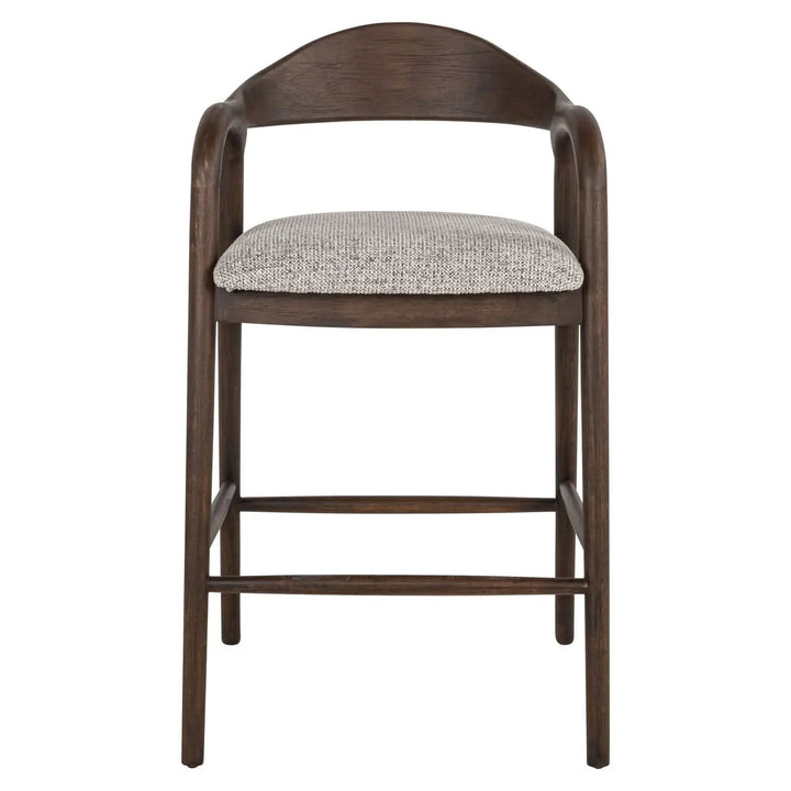 Richmond Interiors Mihara Mocca Fancy Counter Stool