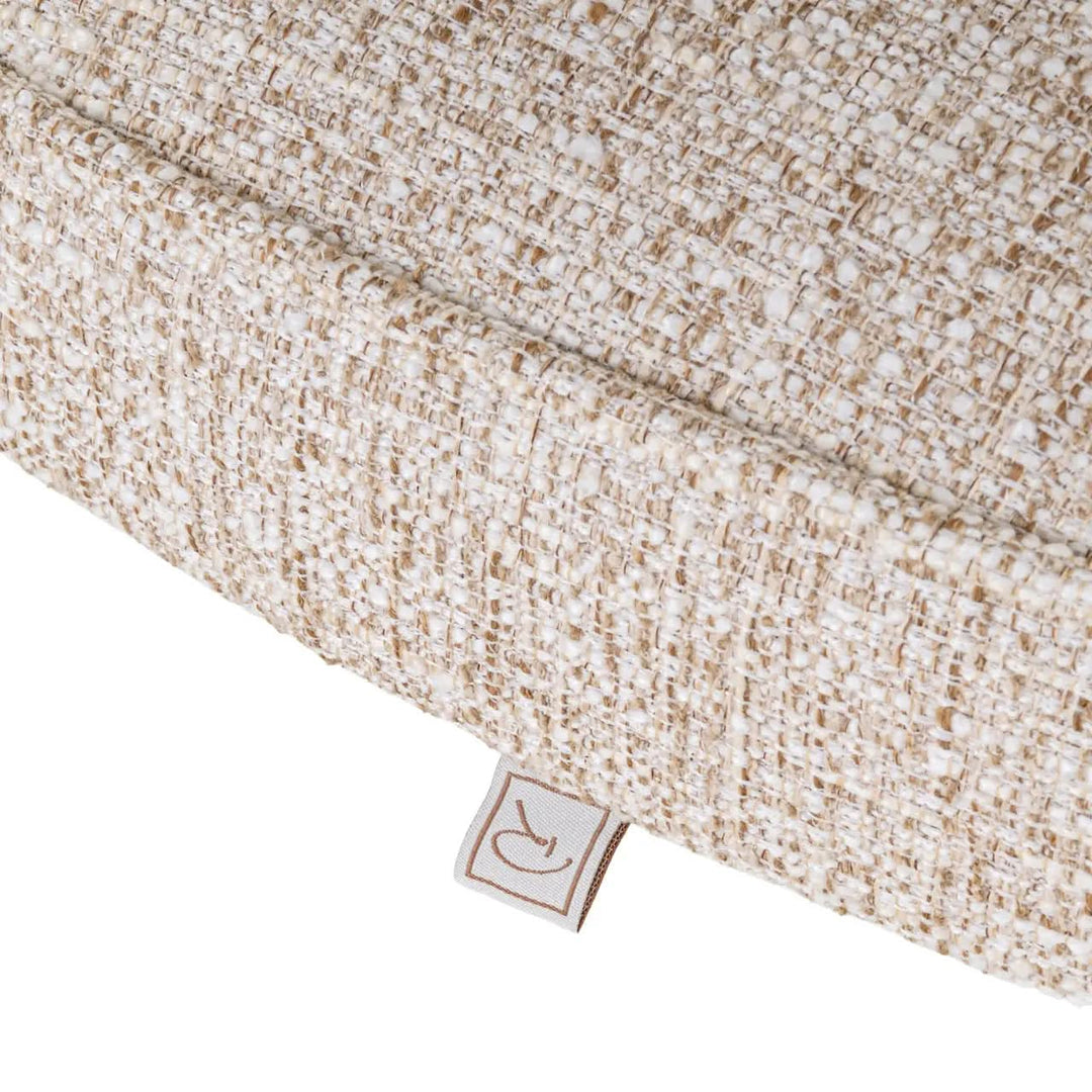 Richmond Interiors Mori Cream Tweed Dining Chair