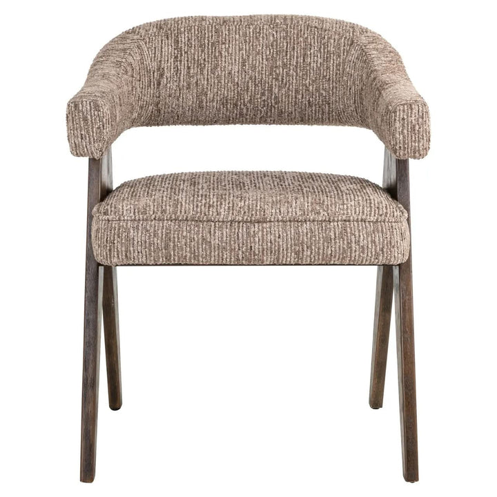 Richmond Interiors Mori Mocca Linear Dining Chair