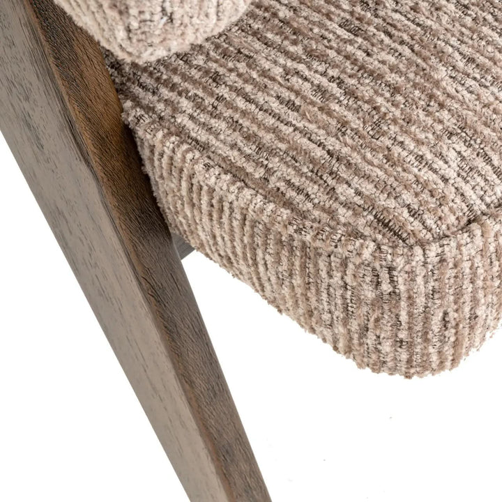 Richmond Interiors Mori Mocca Linear Dining Chair