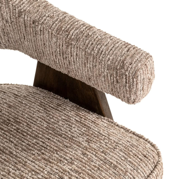 Richmond Interiors Mori Mocca Linear Dining Chair