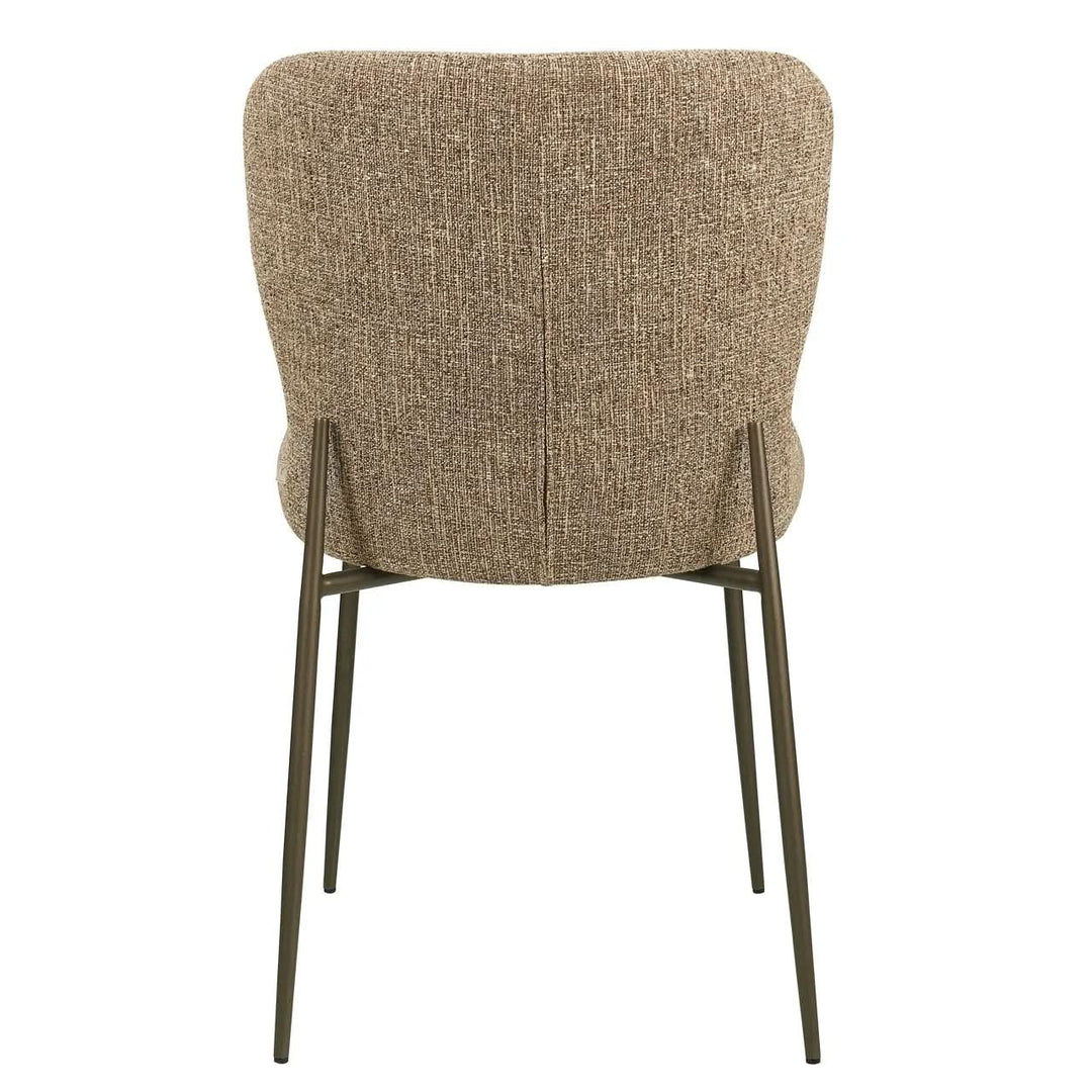 Richmond Interiors Odarby Brown Tweed Dining Chair (Set of 2)