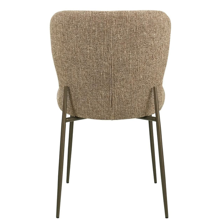 Richmond Interiors Odarby Brown Tweed Dining Chair (Set of 2)