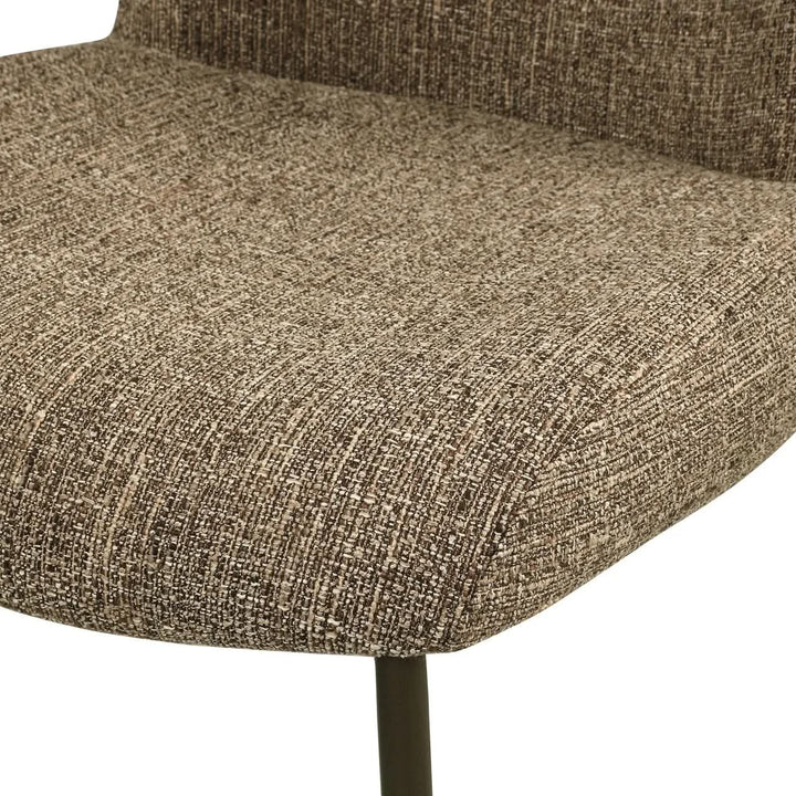 Richmond Interiors Odarby Brown Tweed Dining Chair (Set of 2)