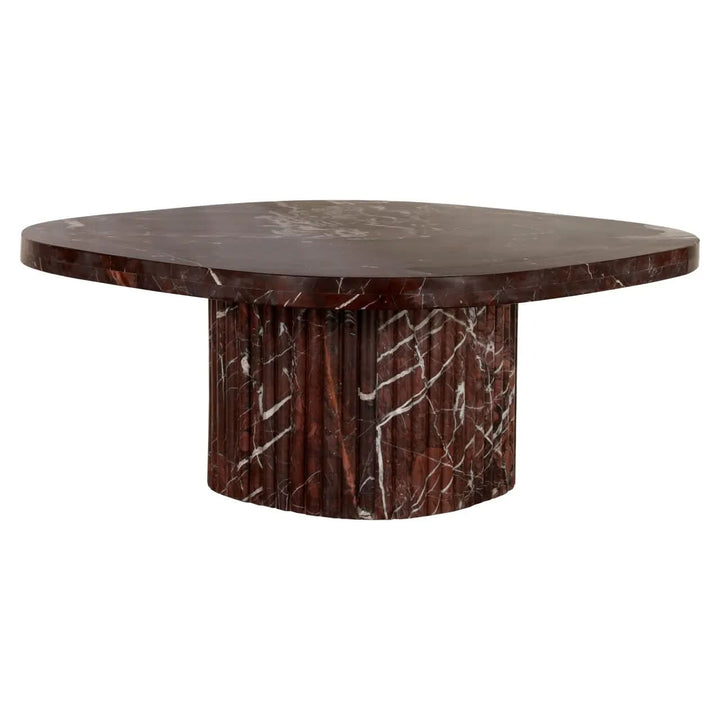 Richmond Interiors Orchid Burgundy Coffee Table