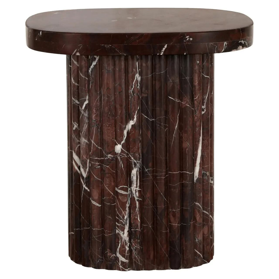 Richmond Interiors Orchid Burgundy End Table