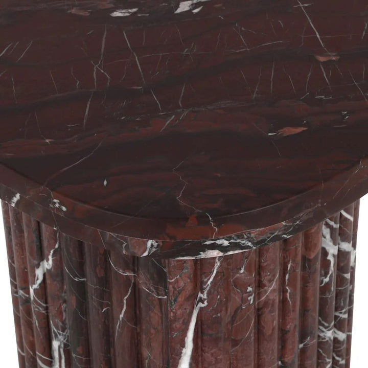 Richmond Interiors Orchid Burgundy End Table