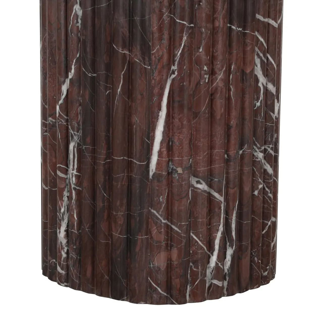 Richmond Interiors Orchid Burgundy End Table