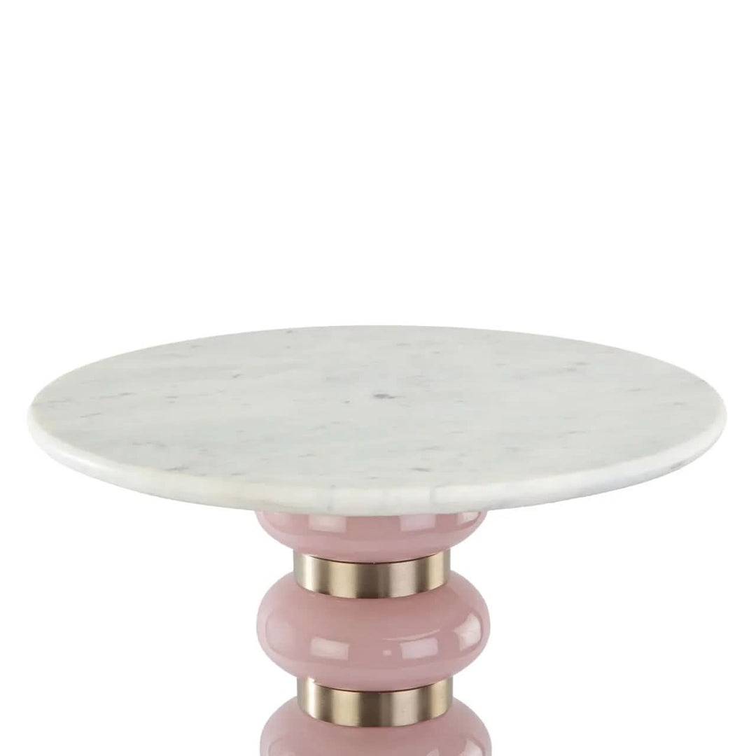 Richmond Interiors Villeray Pink End Table