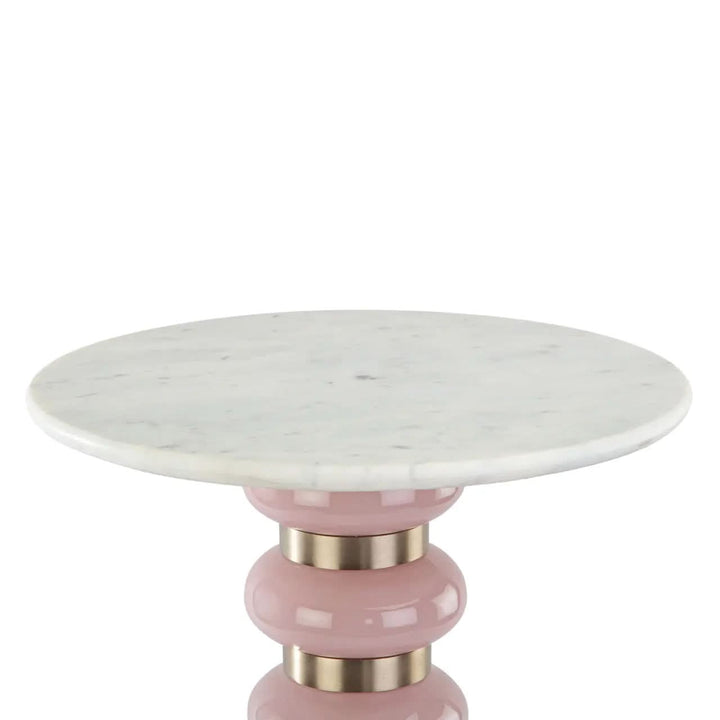 Richmond Interiors Villeray Pink End Table