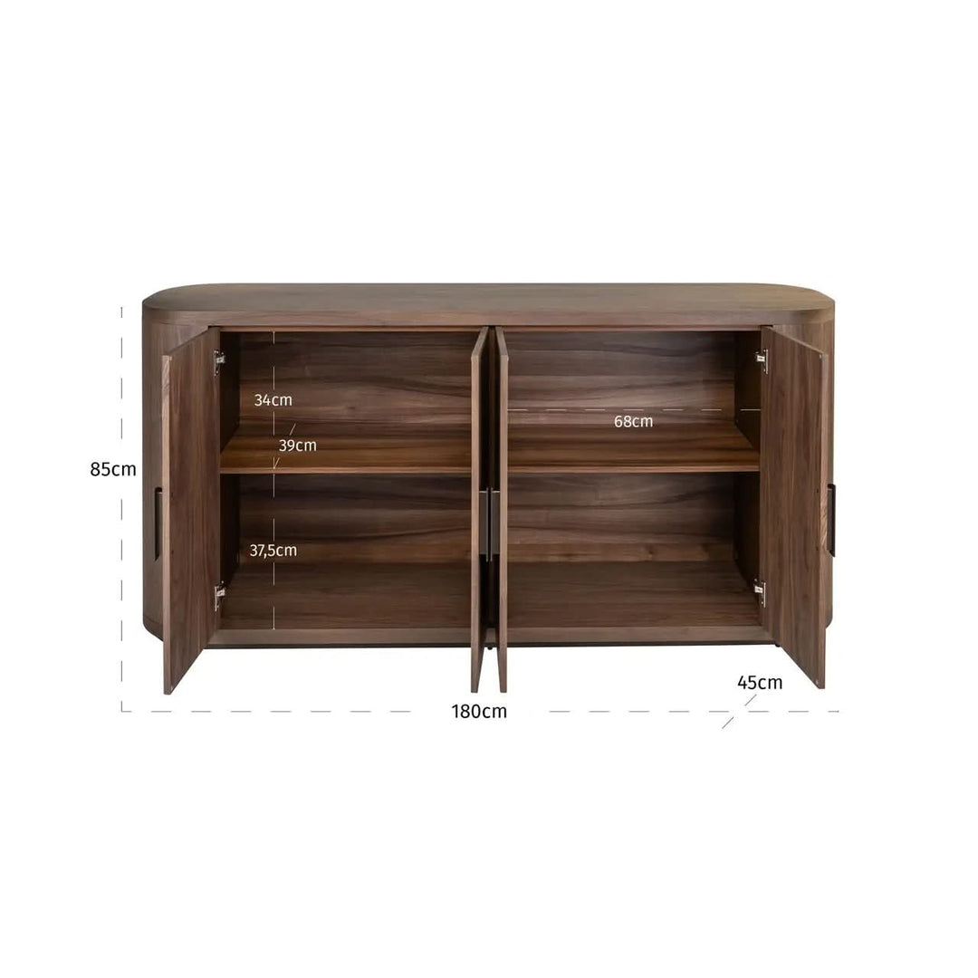 Richmond Interiors Windsor Walnut Sideboard