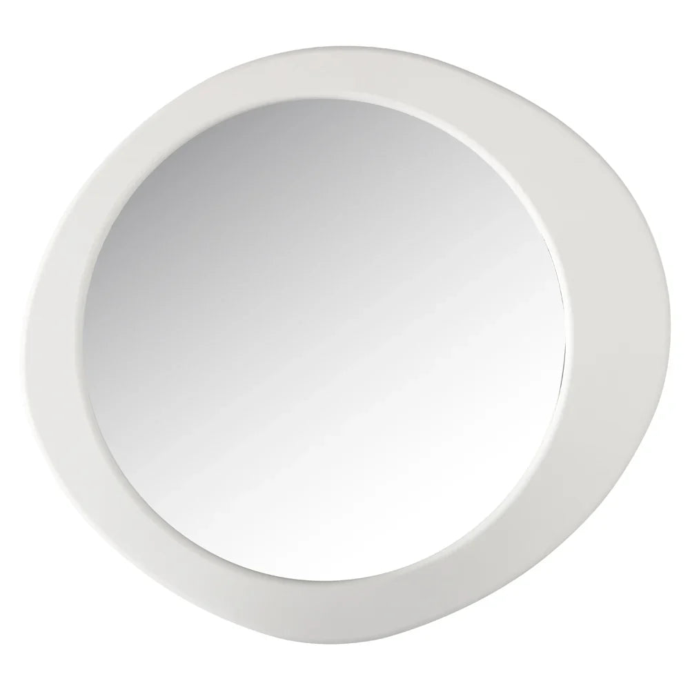 Richmond Interiors Bloomstone White Mirror