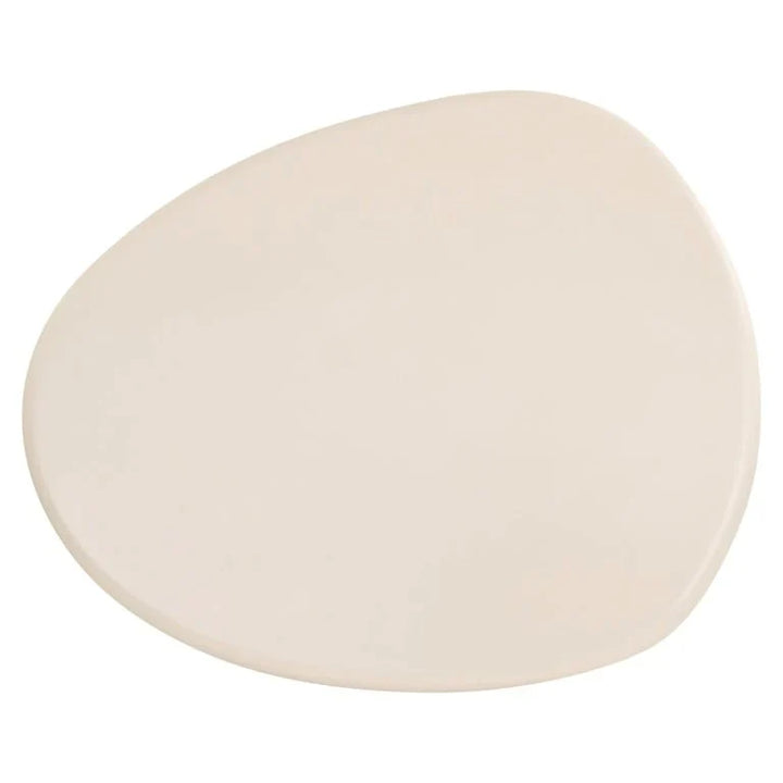 Richmond Interiors Clayton Beige 107cm Oval Round Coffee Table