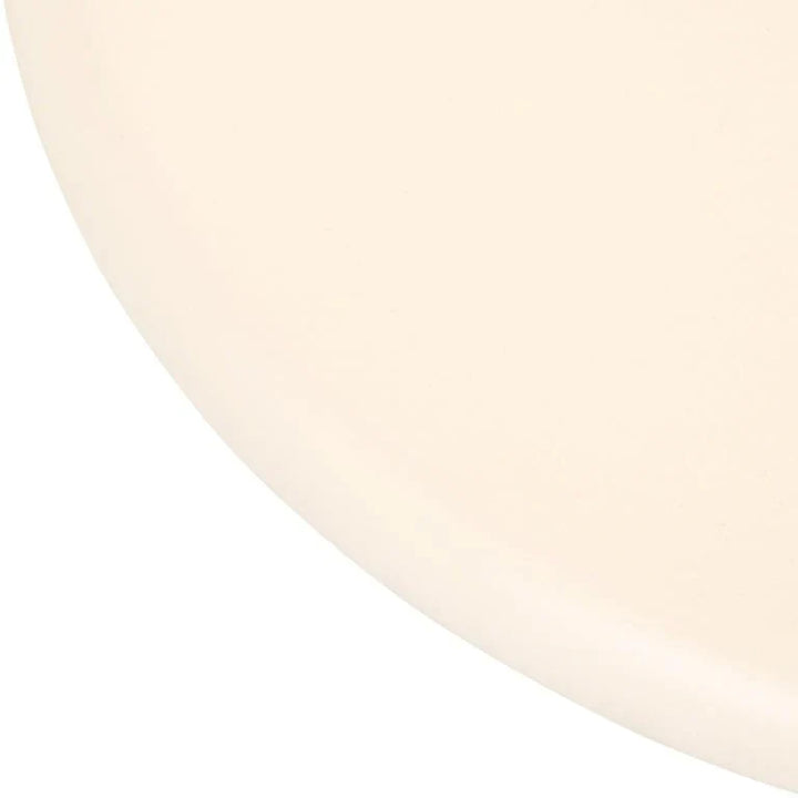 Richmond Interiors Clayton Beige 107cm Oval Round Coffee Table