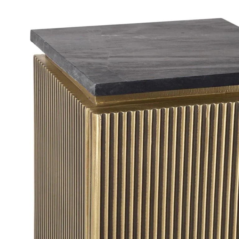 Richmond Interiors Ironville Golden 1 Door Column Pedestal