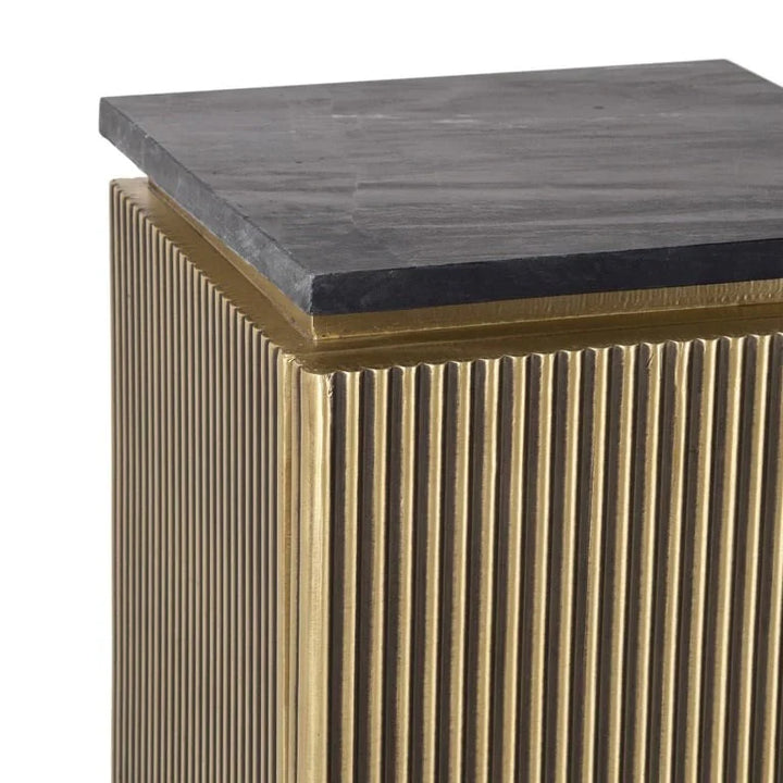 Richmond Interiors Ironville Golden 1 Door Column Pedestal