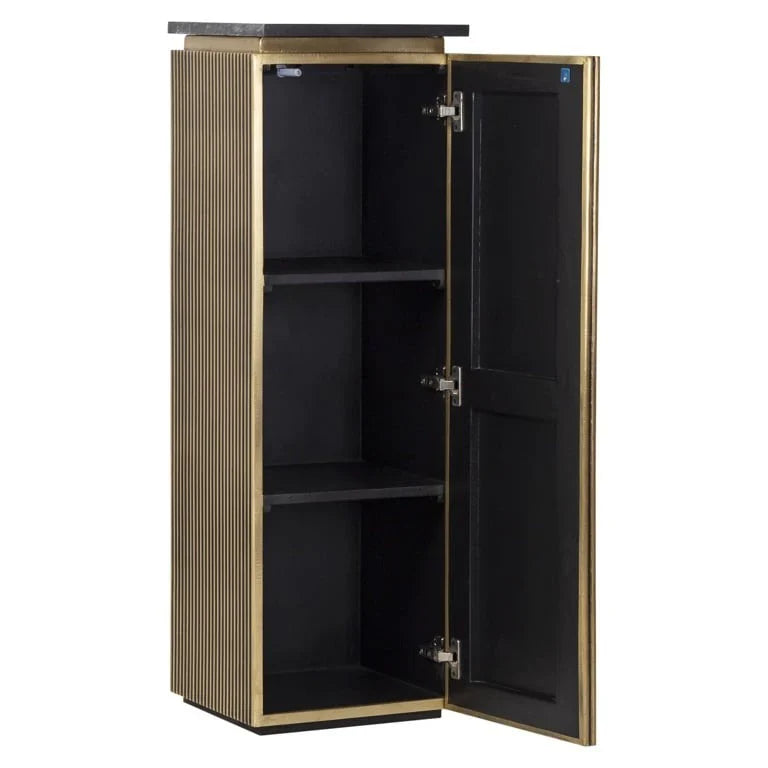 Richmond Interiors Ironville Golden 1 Door Column Pedestal