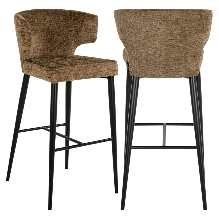 Richmond Interiors Taylor Brandy Fusion Bar Stool