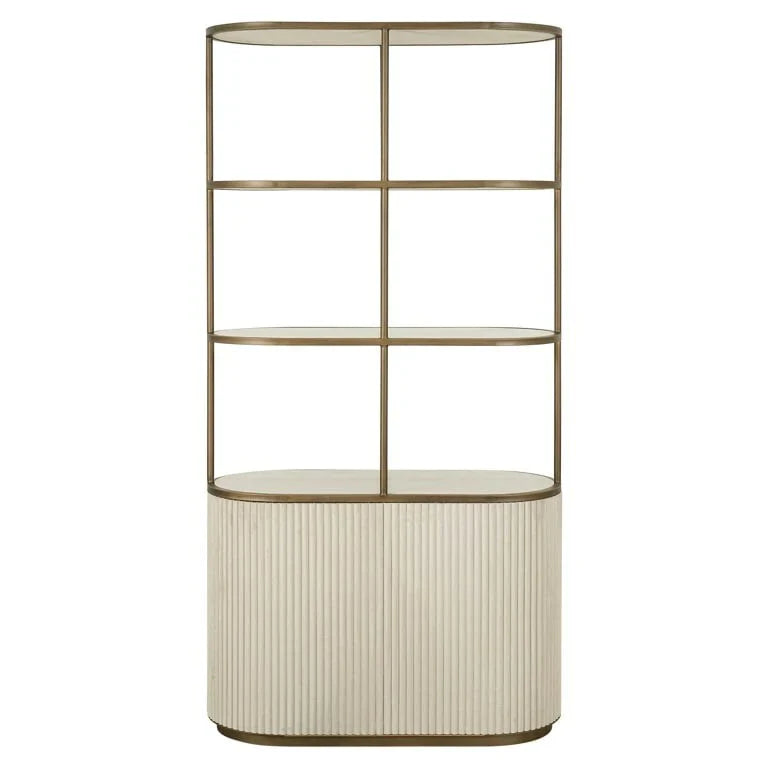 Richmond Interiors Tivoli Display Cabinet – 2 Doors and 3 Shelves