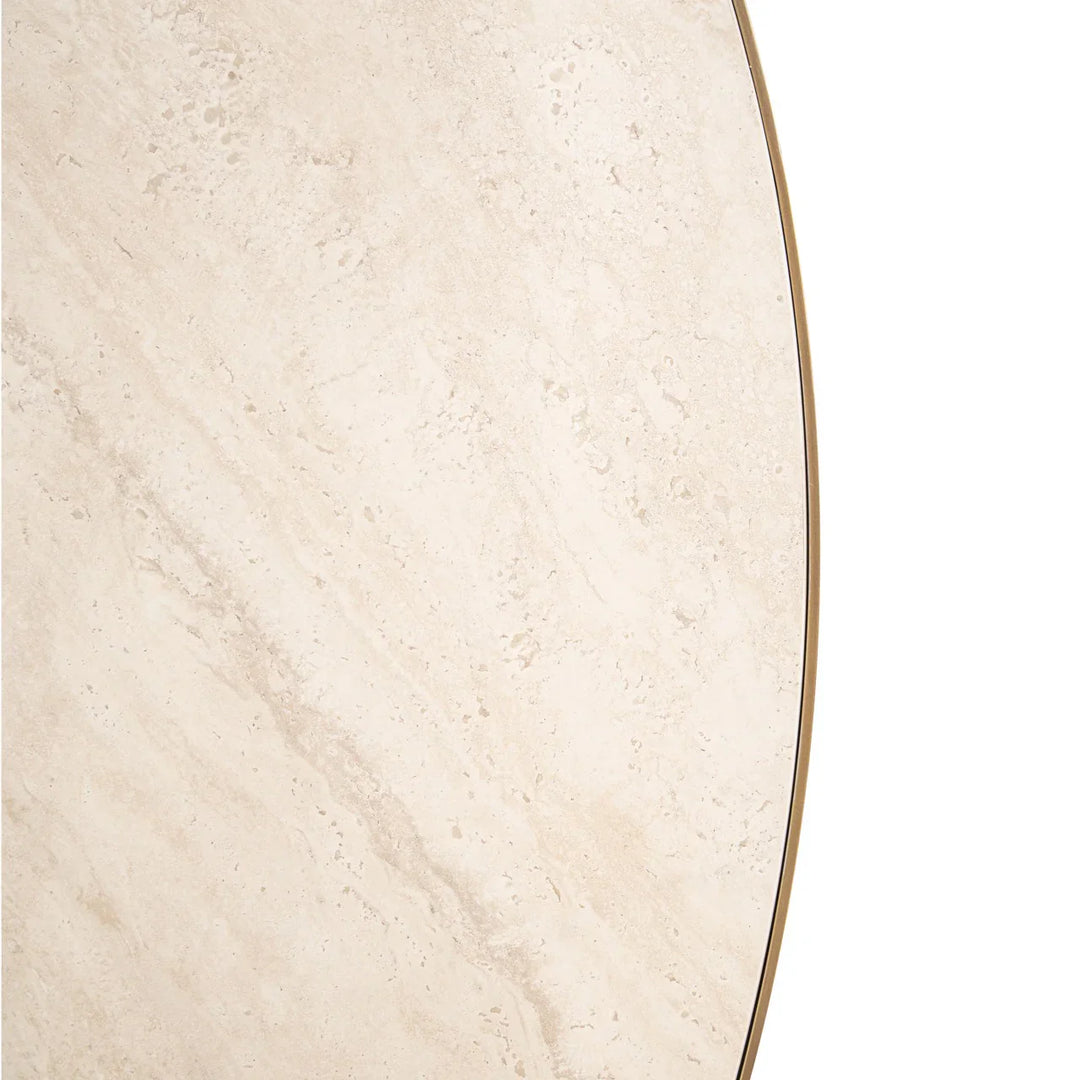 Richmond Interiors Tivoli White 230cm Oval Dining Table