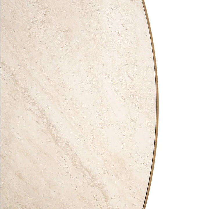 Richmond Interiors Tivoli White 230cm Oval Dining Table