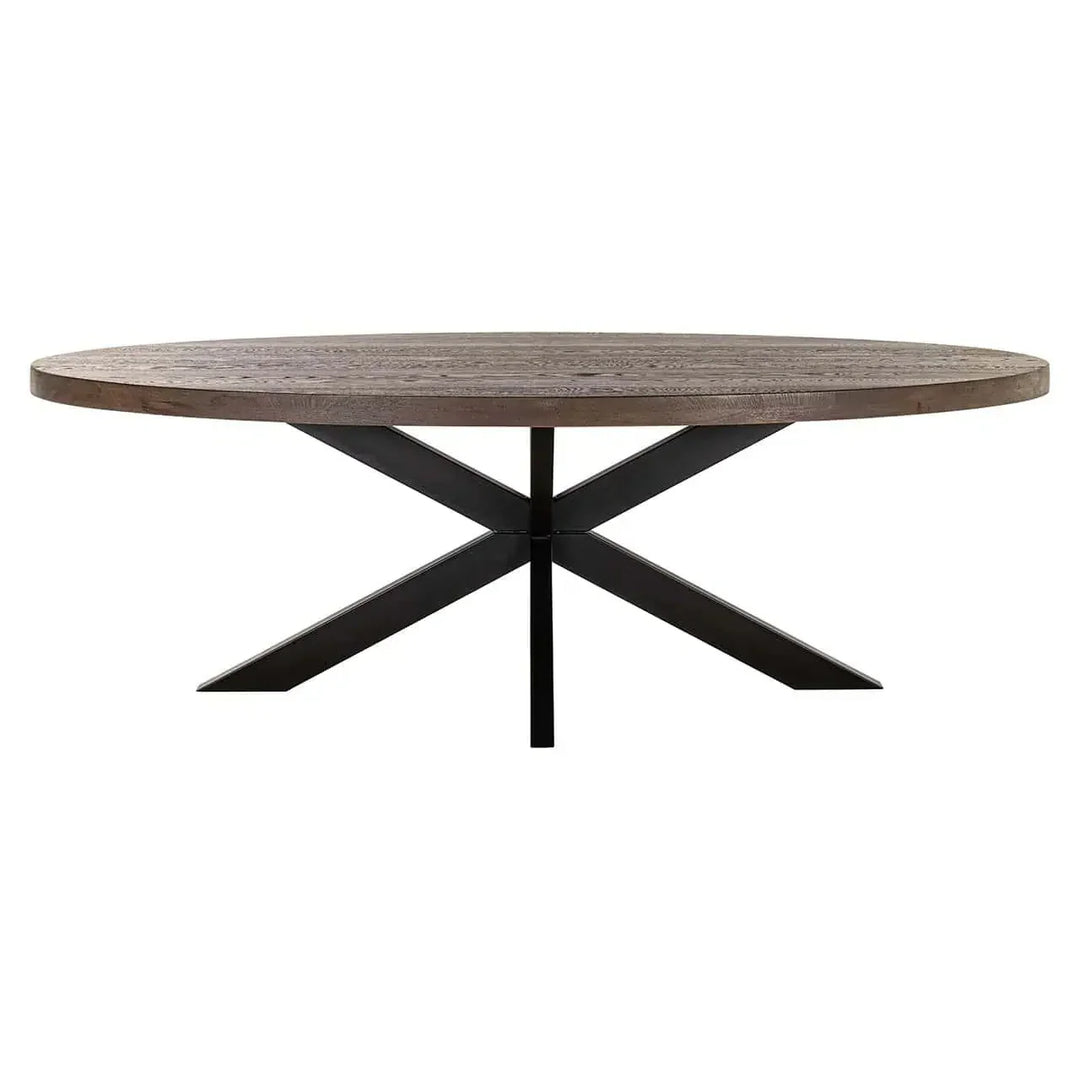 Richmond Interiors Watson 300cm Dining Table/Dark brown
