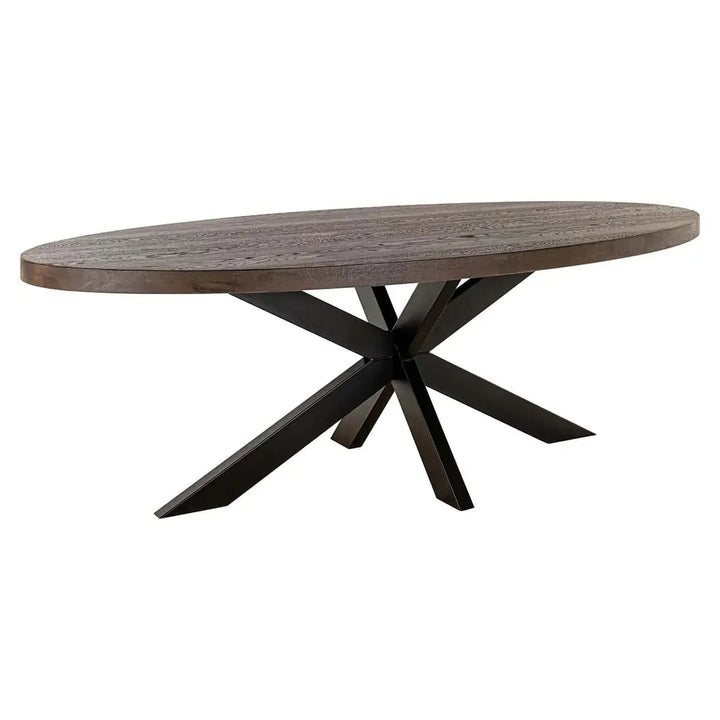 Richmond Interiors Watson 300cm Dining Table/Dark brown