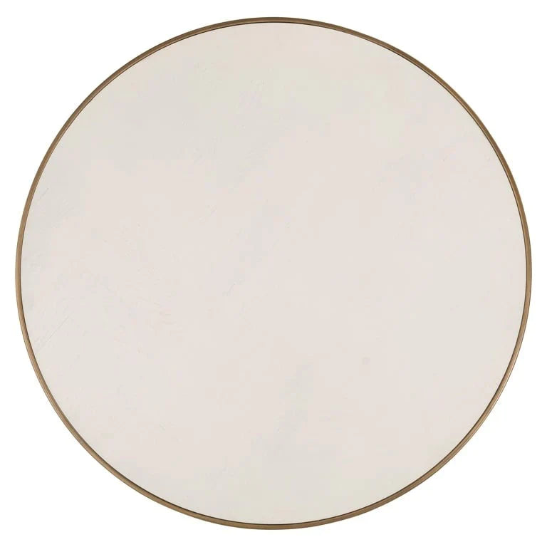 Richmond Interiors Whitebone Nest Of Circular Coffee Tables Set of 2