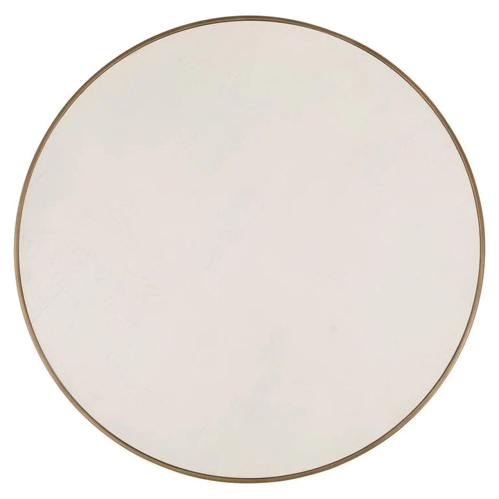 Richmond Interiors Whitebone Nest Of Circular Coffee Tables Set of 2