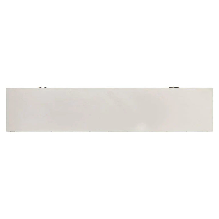 Richmond Interiors Whitebone Brass 200cm TV Unit