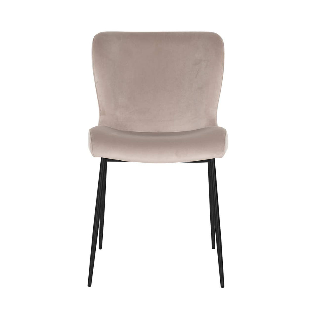 Richmond Interiors Darby Taupe Khaki Chenille Dining Chair