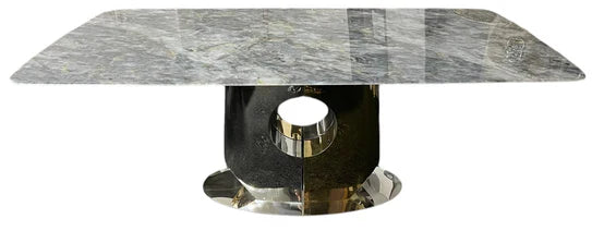 Madrid Gold 180cm Dining Table In 2 Colours