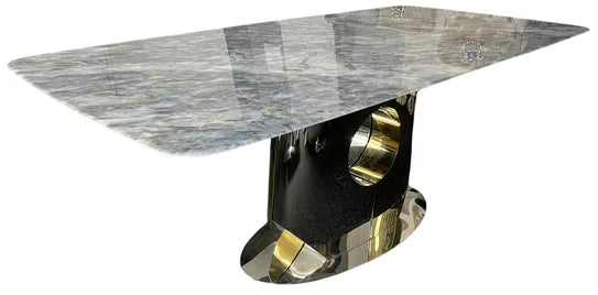 Madrid Gold 200cm Dining Table In 2 Colours