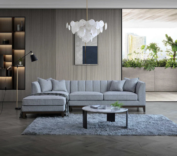 The Cooper Dolphin Boucle Left Hand Corner Premium Sofa Dolphin Boucle Fabric
