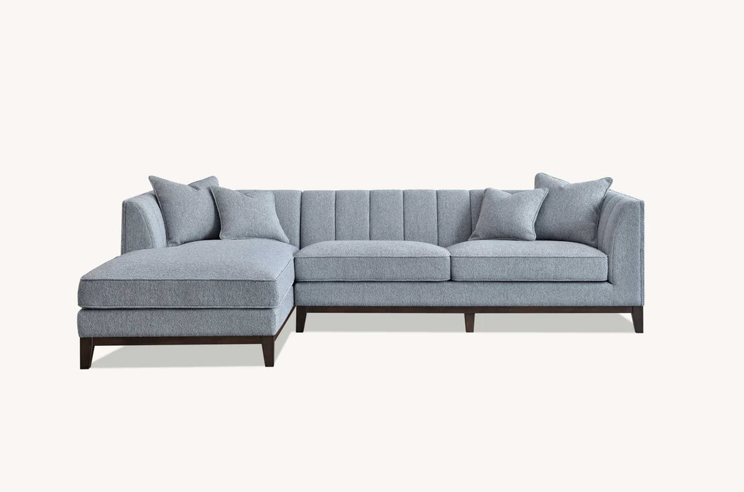 The Cooper Dolphin Boucle Left Hand Corner Premium Sofa Dolphin Boucle Fabric