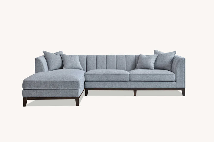 The Cooper Dolphin Boucle Left Hand Corner Premium Sofa Dolphin Boucle Fabric