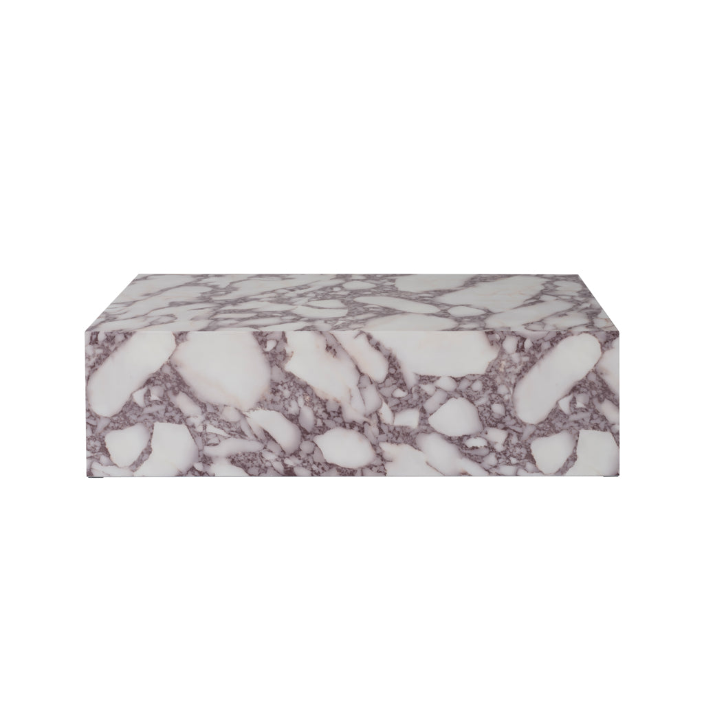 Rosso Calacatta Viola Marble Coffee Table