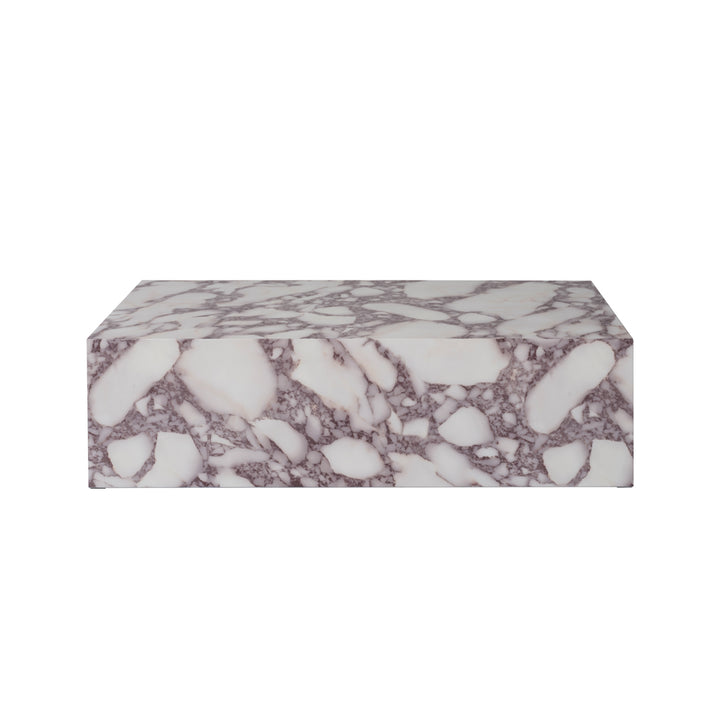 Rosso Calacatta Viola Marble Coffee Table